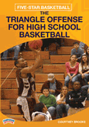 triangle offense - Five-Star Basketball: The Triangle Offense for High School Basketball