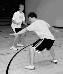 Man-to-man defense, deny the pass