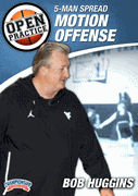 Coach Huggins teaches the open post offense